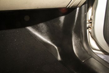 2 479 р. Накладки на ковролин АртФорм Renault Sandero (B8) дорестайлинг (2014-2018) (Передние). Увеличить фотографию 2