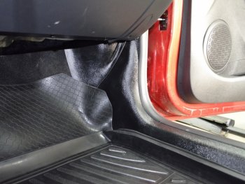 2 299 р. Накладки на ковролин KART Renault Sandero (B8) дорестайлинг (2014-2018) (Без покрытия). Увеличить фотографию 4