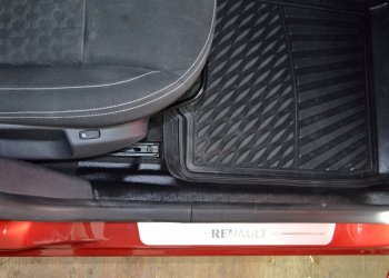 2 299 р. Накладки на ковролин KART  Renault Sandero  (B8) (2014-2018) (Без покрытия). Увеличить фотографию 5