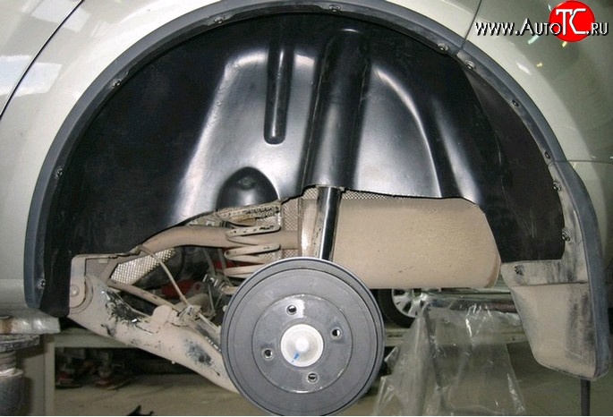2 159 р. Задний левый подкрылок (Stepway) NovLine  Renault Sandero  (BS) (2009-2014)