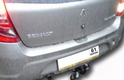 19 499 р. Фаркоп Лидер Плюс  Renault Sandero  (BS) (2009-2014) (Без электропакета). Увеличить фотографию 1