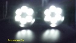 Разработка и создание уникальных дневных ходовых огней LED ВАЗ (Лада) 2101 (1970-1988) АвтоТК. (4 LED/модуль, Цвет свечения: холодный белый, Выключение ДХО при габаритах, Взамен ПТФ)Цена: 2 199 р.. Увеличить фотографию 4