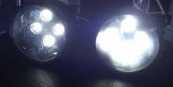Разработка и создание уникальных дневных ходовых огней LED Hyundai Santa Fe DM дорестайлинг (2012-2016) АвтоТК. (4 LED/модуль, Цвет свечения: холодный белый, Выключение ДХО при габаритах, Взамен ПТФ)Цена: 2 199 р.. Увеличить фотографию 6