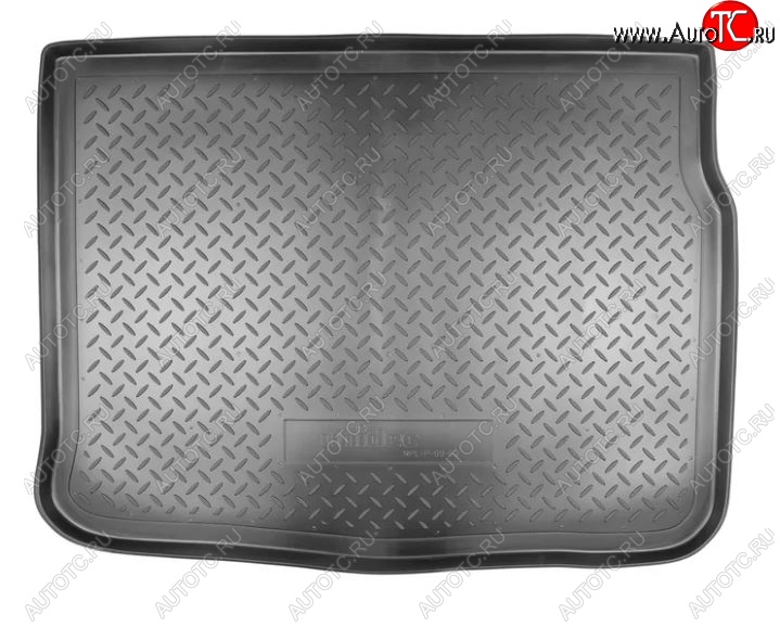 1 499 р. Коврик в багажник Norplast Renault Scenic 2 (2003-2009) (Черный)