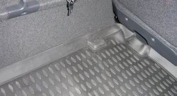 1 389 р. Коврик в багажник Element (полиуретан) Renault Scenic 2 (2003-2009) (Черный). Увеличить фотографию 3