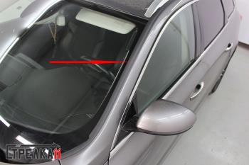 1 849 р. Водостоки (дефлектора) лобового стекла Стрелка 11  Renault Talisman (2015-2024). Увеличить фотографию 3