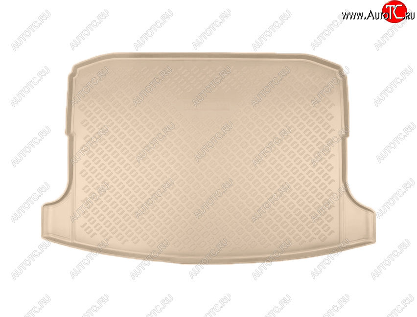 1 859 р. Коврик багажника Norplast V2  Seat Ateca  5FP (2016-2024) (Цвет: бежевый)
