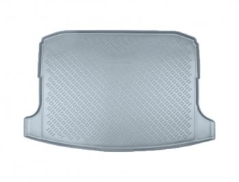 1 859 р. Коврик багажника Norplast V2  Seat Ateca  5FP (2016-2024) (Цвет: серый). Увеличить фотографию 1