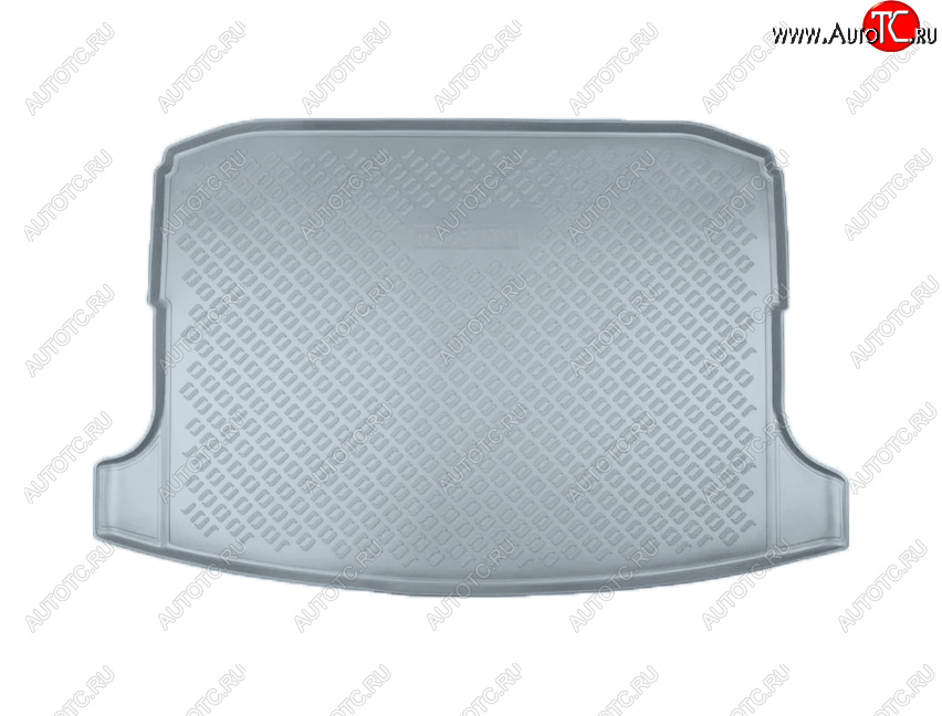 1 859 р. Коврик багажника Norplast V2  Seat Ateca  5FP (2016-2024) (Цвет: серый)