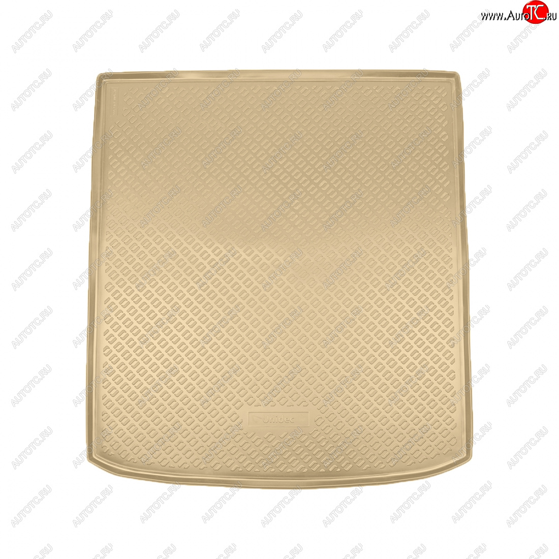 2 759 р. Коврик багажника Norplast Unidec (7 мест, сложенный 3 ряд)  Seat Alhambra  7N (2010-2020) (бежевый)