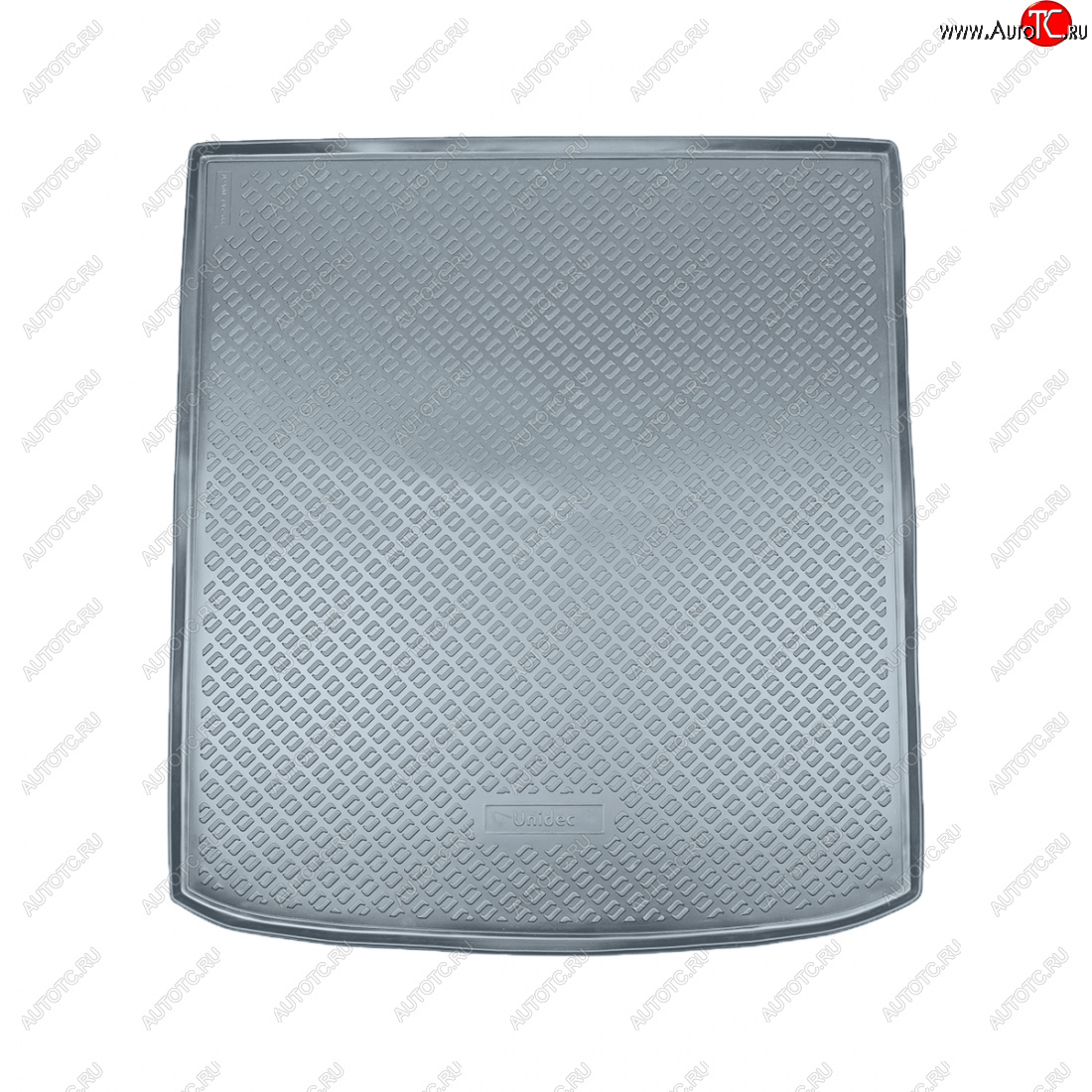 2 759 р. Коврик багажника Norplast Unidec (7 мест, сложенный 3 ряд)  Seat Alhambra  7N (2010-2020) (серый)