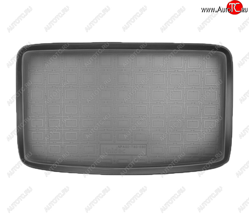 1 029 р. Коврик в багажник Norplast Unidec Seat Alhambra 7N дорестайлинг (2010-2015) (Цвет: черный)