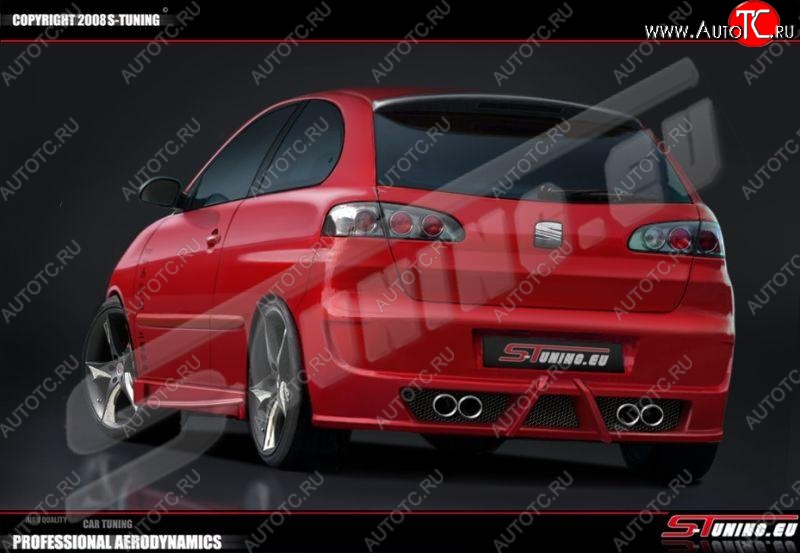 28 999 р. Задний бампер ST Seat Ibiza 6L хэтчбэк 3 дв. дорестайлинг (2002-2006)