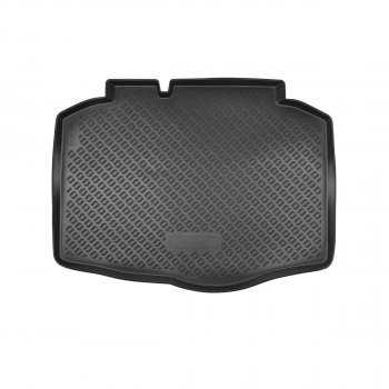 1 499 р. Коврик багажника Norplast Unidec  Seat Ibiza  KJ хэтчбэк 5 дв. (2017-2021) (черный). Увеличить фотографию 1