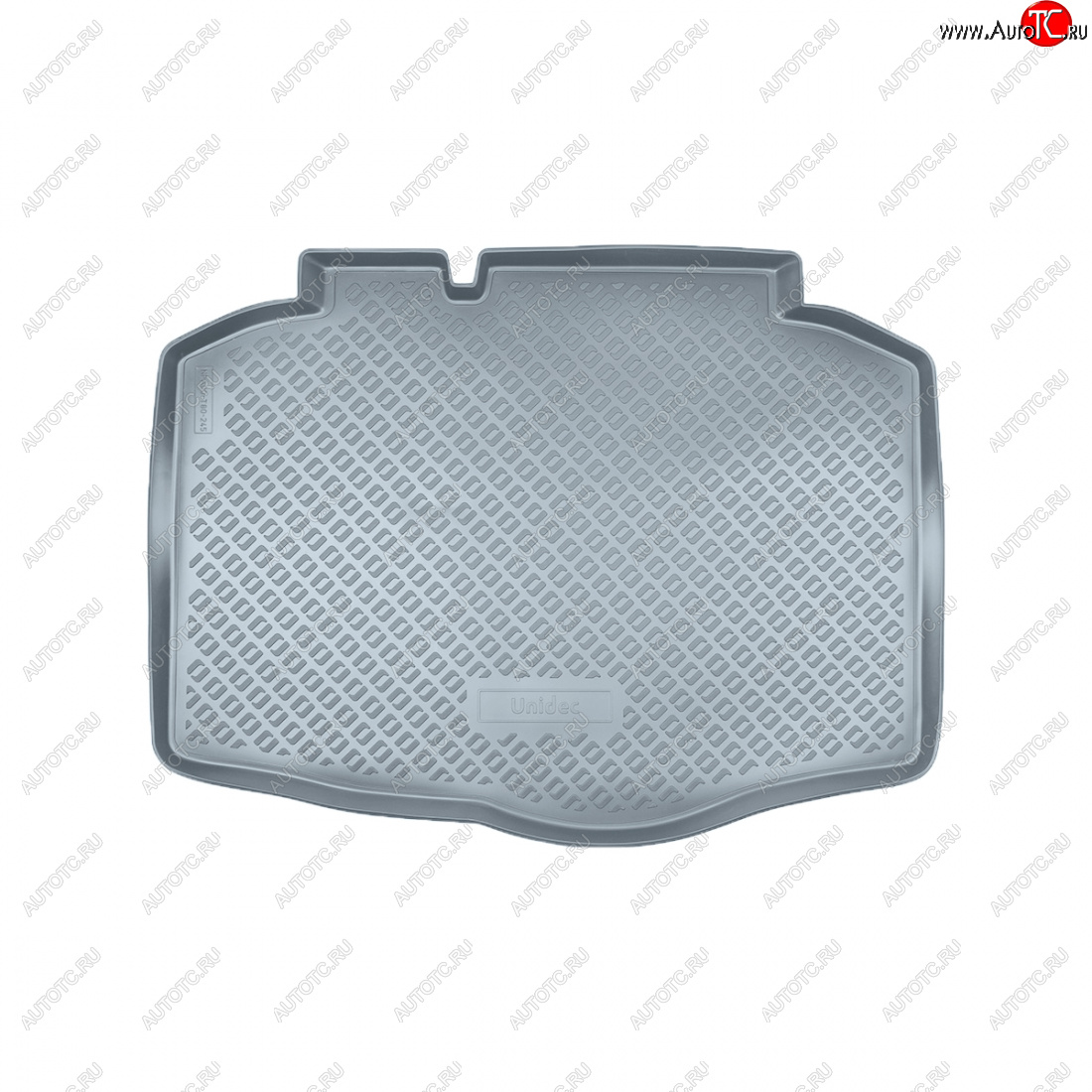 1 859 р. Коврик багажника Norplast Unidec  Seat Ibiza  KJ хэтчбэк 5 дв. (2017-2021) (серый)