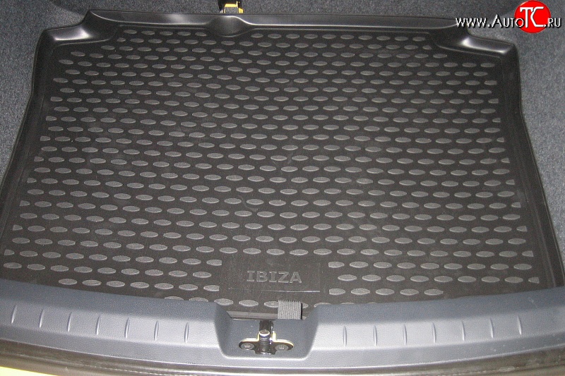2 199 р. Коврик в багажник Element (полиуретан) Seat Ibiza 6J хэтчбэк 5 дв. доресталийнг (2008-2012)