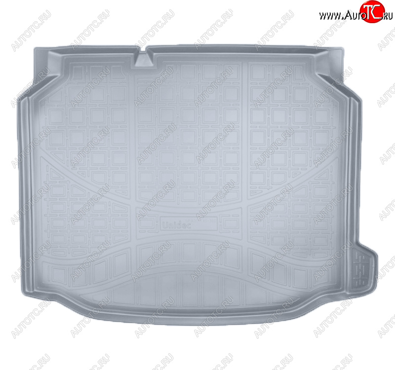 1 859 р. Коврик багажника Norplast Unidec  Seat Leon  5F хэтчбэк 5 дв. (2012-2016) (Цвет: серый)