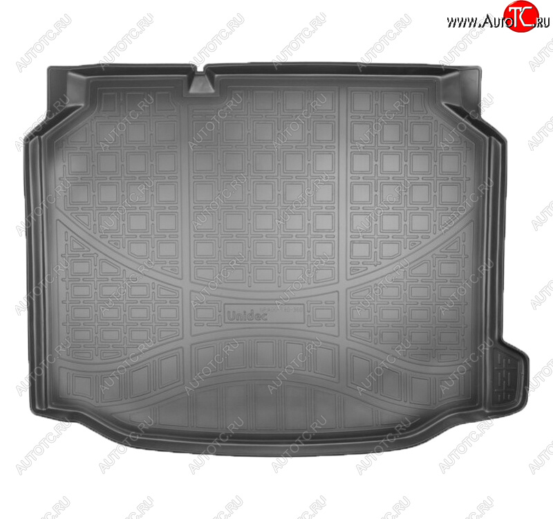 1 499 р. Коврик в багажник Norplast  Seat Leon  5F хэтчбэк 5 дв. (2012-2016) (Цвет: черный)