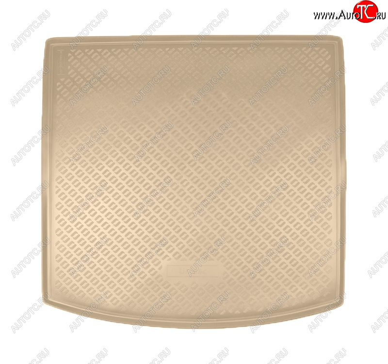1 859 р. Коврик багажника Norplast Unidec  Seat Leon  5F (2012-2016) (Цвет: бежевый)