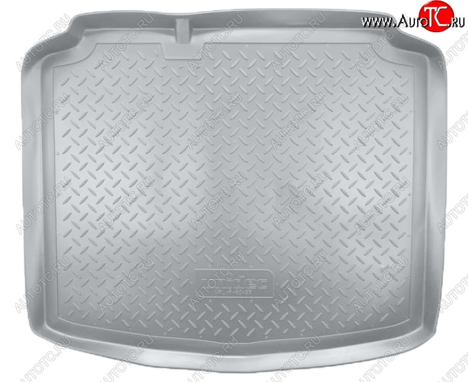 1 859 р. Коврик в багажник Norplast  Seat Leon  1P хэтчбэк 5 дв. (2005-2009) (Серый)