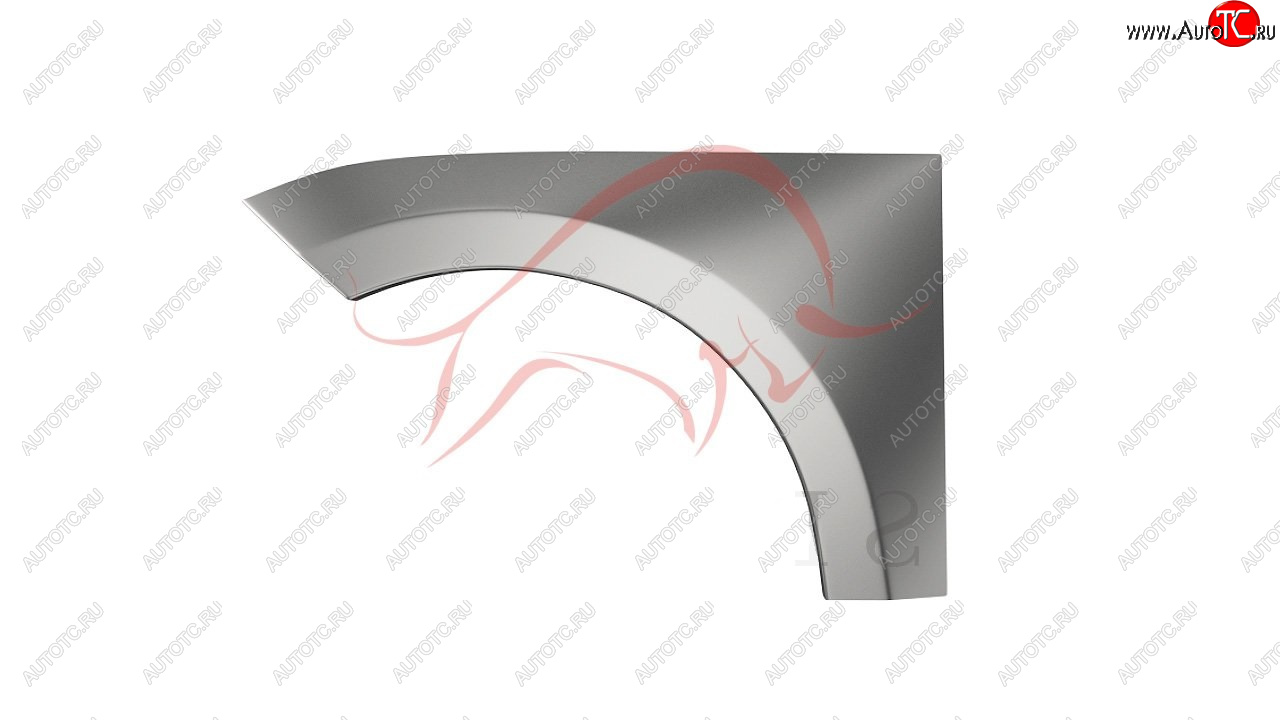 2 189 р. Правая задняя ремонтная арка (внешняя) Wisentbull Seat Mii (2011-2019)