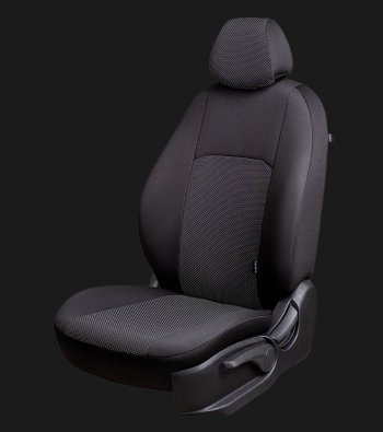 Чехлы сидений Lord Autofashion Дублин (жаккард, 60/40, раздельное заднее сиденье, 3Г-образ. подголовника) Ravon Nexia R3 (2016-2020)