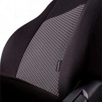 5 299 р. Чехлы сидений Lord Autofashion Дублин (жаккард, 60/40, раздельное заднее сиденье и спинка, 2Г-образ. подголовника) Ford Focus 2 хэтчбэк 3 дв. дорестайлинг (2004-2007) (Чёрный, стежок серый). Увеличить фотографию 2