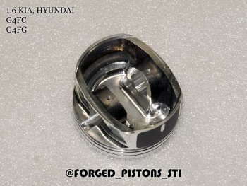 16 999 р. Поршни (1,6 G4FC, G4FG) СТИ Hyundai I30 FD хэтчбек дорестайлинг (2007-2010) (диаметр поршня: 77.25 мм). Увеличить фотографию 4