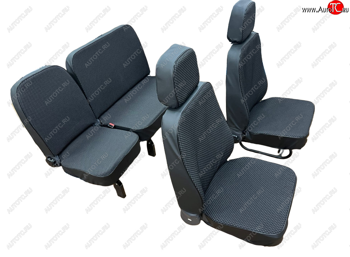 3 799 р. Чехлы сидений (5 мест) Швейка ST  Уаз 315195 Хантер (2003-2023) (с кантом)