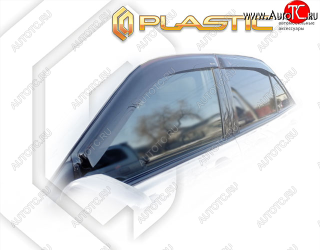 1 839 р. Ветровики дверей CA-Plastic  Toyota Altezza (1998-2005) (Classic полупрозрачный, Без хром. молдинга)
