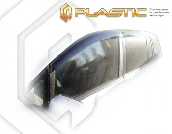 1 989 р. Дефлектора окон CA-Plastic  Mazda Premacy (1999-2004) (Classic полупрозрачный). Увеличить фотографию 1