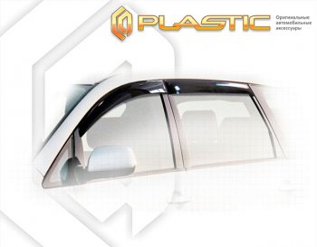 2 169 р. Дефлектора окон CA-Plastic  Toyota Ipsum  ACM20 (2003-2009) (Classic полупрозрачный, Без хром. молдинга). Увеличить фотографию 1