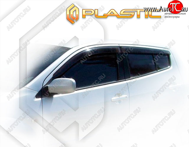 Дефлектора окон CA-Plastic  Toyota Will Vs  XE120 (2001-2004) (Classic полупрозрачный, Без хром. молдинга)Цена: 1 789 р.