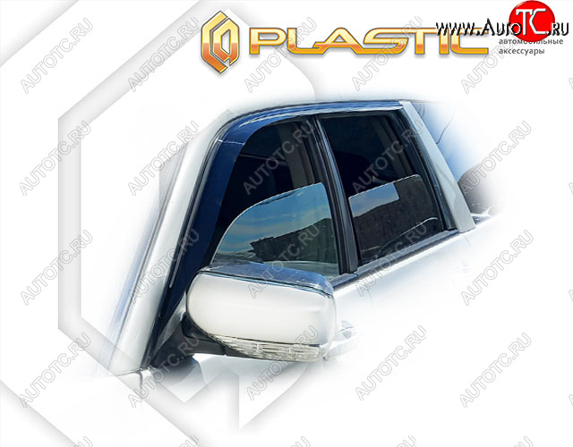 1 679 р. Дефлектора окон CA-Plastic  Subaru Forester  SG (2005-2008) (Classic полупрозрачный)