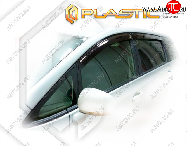Дефлектора окон CA-Plastic  Toyota Wish  XE20 (2009-2017) (Classic полупрозрачный, Без хром. молдинга)Цена: 1 789 р.