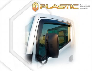 2 079 р. Дефлектора окон CA-Plastic Nissan Atlas F24 правый руль (2007-2021) (Classic полупрозрачный). Увеличить фотографию 1