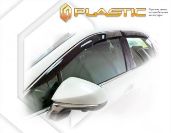 Дефлектора окон (на удлинённую Long версию) CA-Plastic Lexus (Лексус) RX350L (РХ)  AL20 (2017-2019) AL20 дорестайлинг