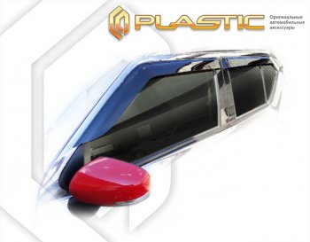 1 989 р. Дефлектора окон CA-Plastic  Suzuki Ignis (2016-2024) (Classic полупрозрачный). Увеличить фотографию 1