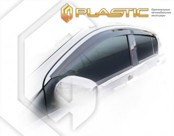 2 079 р. Ветровики дверей CA-Plastic  Toyota Pixis Epoch  LA300A, LA310A  (2012-2013) (Classic полупрозрачный). Увеличить фотографию 1