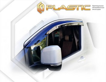 1 989 р. Дефлектора окон CA-Plastic  Toyota Hiace  H300 (2019-2024) (Classic полупрозрачный). Увеличить фотографию 1
