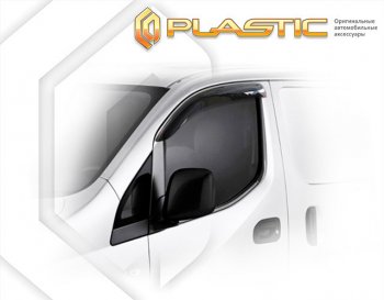 1 679 р. Дефлектора окон CA-Plastic Mitsubishi Delica D:3 (2011-2019) (Classic полупрозрачный). Увеличить фотографию 1