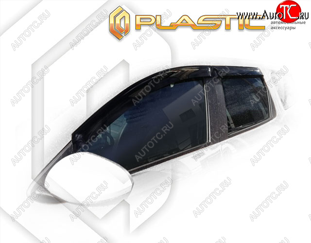2 059 р. Дефлектора окон CA-Plastic  Renault Duster  HM (2020-2024) (Classic полупрозрачный)