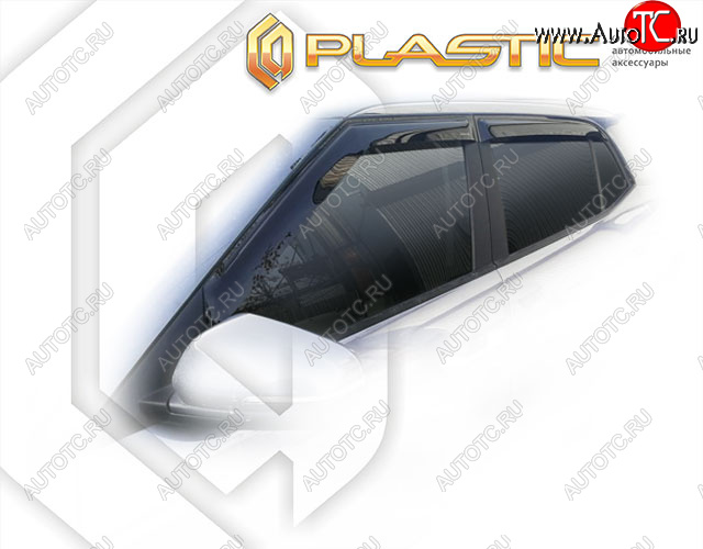 1 839 р. Ветровики дверей CA-Plastic  Hyundai Creta  SU (2021-2024) (Classic полупрозрачный)