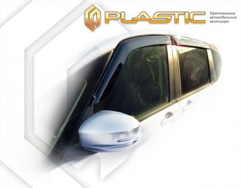 1 899 р. Ветровики дверей CA-Plastic  Honda Freed  GB7,GB8,GB5,GB6 (2019-2024) (Classic полупрозрачный). Увеличить фотографию 2