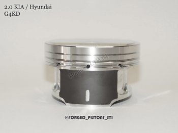 17 999 р. Поршни (KIA, Hyundai 2,0 G4KD под кольца 1,2/1,2/2,0) СТИ Mitsubishi Outlander XL (CW)  рестайлинг (2010-2013) (диаметр поршня: 86,00 мм). Увеличить фотографию 3