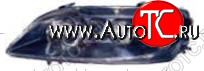 14 349 р. Левая фара передняя (чёрная, с ПТФ, с корректором, галоген) DEPO Mazda Atenza GG универсал дорестайлинг (2002-2005)