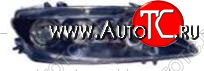14 349 р. Правая фара передняя (чёрная, с ПТФ, с корректором, галоген) DEPO Mazda Atenza GG универсал дорестайлинг (2002-2005)