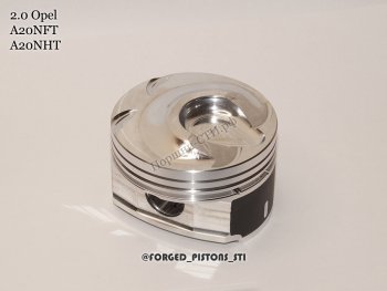 Поршни (Opel 2.0l A20NFT, A20NHT под кольца 1,5/1,5/3,0) СТИ  Astra  J GTC, Insignia  A  (диаметр поршня 86 мм)