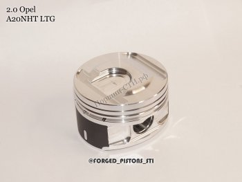 21 449 р. Комплект кованых поршней (Opel 2.0l A20NHT LTG под кольца 1,5/1,5/3,0) СТИ  Opel Insignia ( A,  А) (2008-2013) (диаметр поршня: 86.00 мм). Увеличить фотографию 2