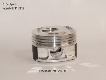 21 449 р. Комплект кованых поршней (Opel 2.0l A20NHT LTG под кольца 1,5/1,5/3,0) СТИ  Opel Insignia ( A,  А) (2008-2013) (диаметр поршня: 86.00 мм). Увеличить фотографию 3
